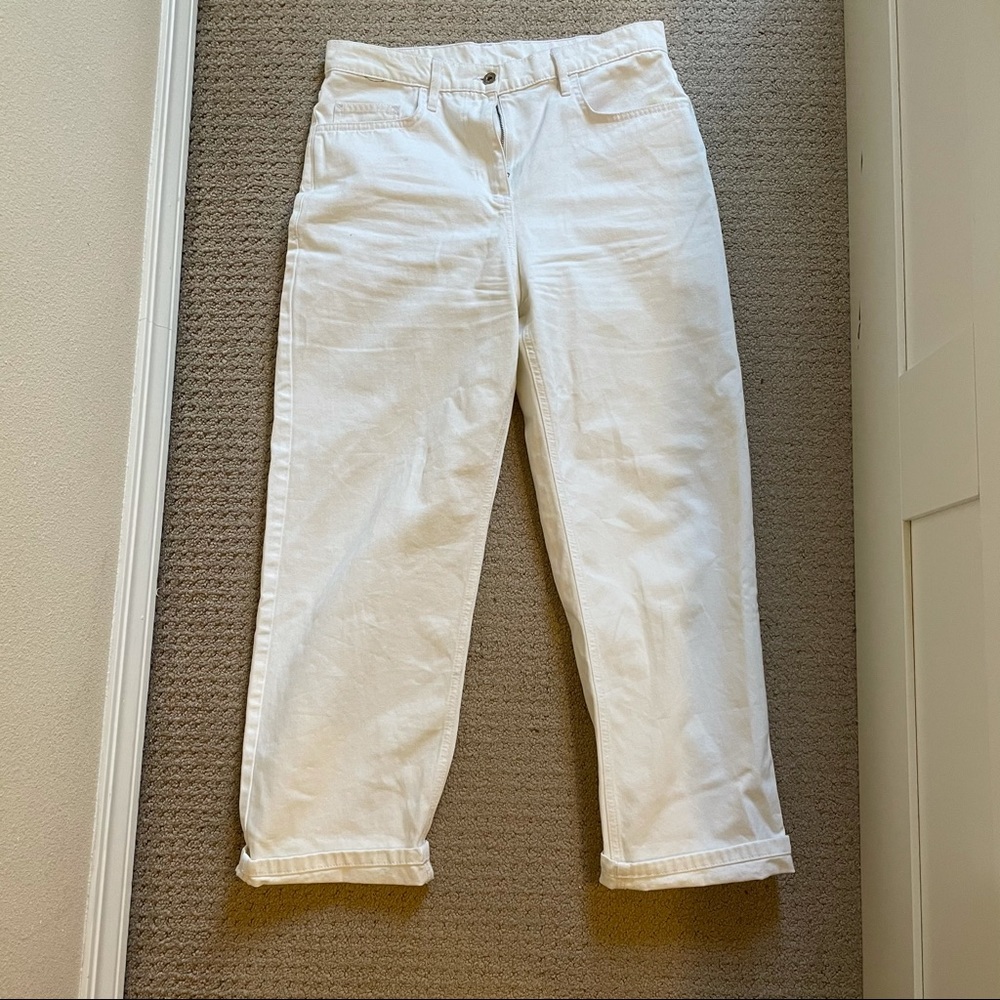 Collusion White Baggy Dad Jeans- bought from ASOS